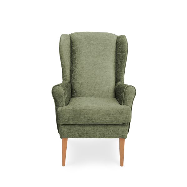 Alisson Orthopaedic high seat chair In Darcy Chenille fabric
